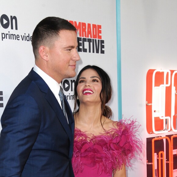 Channing Tatum, Jenna Dewan Tatum à la première de ''Comrade Detective'' au théâtre Arclight à Hollywood, le 3 août 2017 © Dave Longendyke/Globe Photos via Zuma/Bestimage