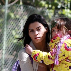 Jenna Dewan et sa fille Everly sortent du parc à Los Feliz Le 17 mars 2018