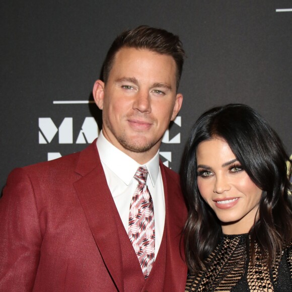 Channing Tatum et sa femme Jenna Dewan - Soirée d'inauguration du spectacle "Magic Mike Live" au Hard Rock Hotel et Casino de Las Vegas le 21 avril 2017.