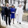 Le roi Carl XVI Gustaf et la reine Silvia de Suède ont assisté dans la matinée du 7 avril 2018 à l'église Adolf Fredriks à Stockholm à une messe célébrée par Antje Jackelen à la mémoire des victimes de l'attentat au camion-bélier perpétré un an plus tôt, le 7 avril 2017, dans la rue piétonne Drottninggatan.
