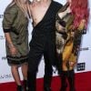 Paris Jackson, Jeremy Scott, Frances Bean Cobain à la 4ème soirée annuelle Daily Front Row à l'hôtel Beverly Hills à Los Angeles, le 8 avril 2018.