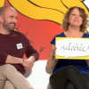 Geoffrey et Isabelle dans 'Les Z'amours' sur France 2, le 9 avril 2018.