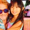 Johnny Hallyday fête de l'anniversaire de sa fille Jade sur Instagram, le 3 août 2015.