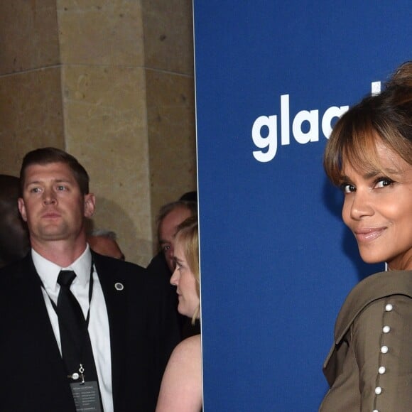 Halle Berry - Soirée des GLAAD Media Awards à l'hôtel Beverly Hilton à Beverly Hills, le 12 avril 2018.