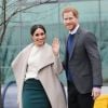 Meghan Markle et le prince Harry à Belfast le 23 mars 2018.