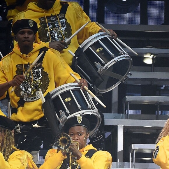 Beyonce en concert au Coachella Valley Music And Arts Festival à Indio le 14 avril 2018.