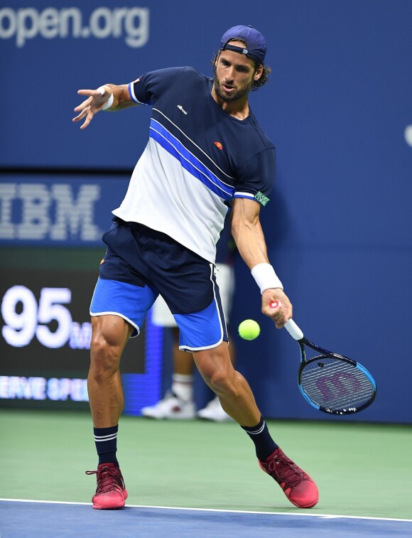 Feliciano Lopez à l'US Open le 2 septembre 2017 à New York.