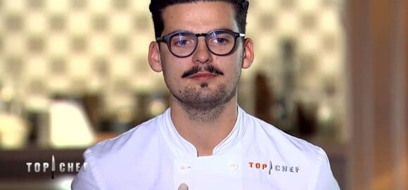 Camille dans "Top Chef" (M6), épisode diffusé mercredi 11 avril 2018.