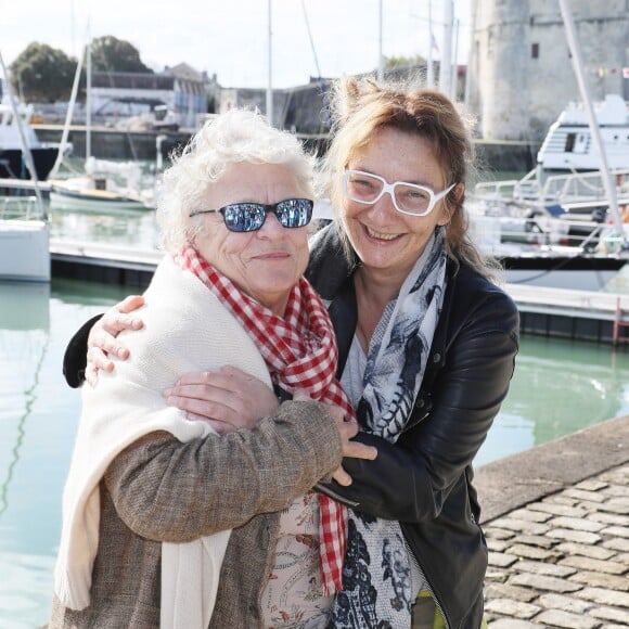 Corinne Masiero et Josée Dayan - Photocall "Capitaine Marleau" lors de la 19e édition du Festival de la Fiction TV de la Rochelle, le 16 septembre 2017. © Patrick Bernard/Bestimage