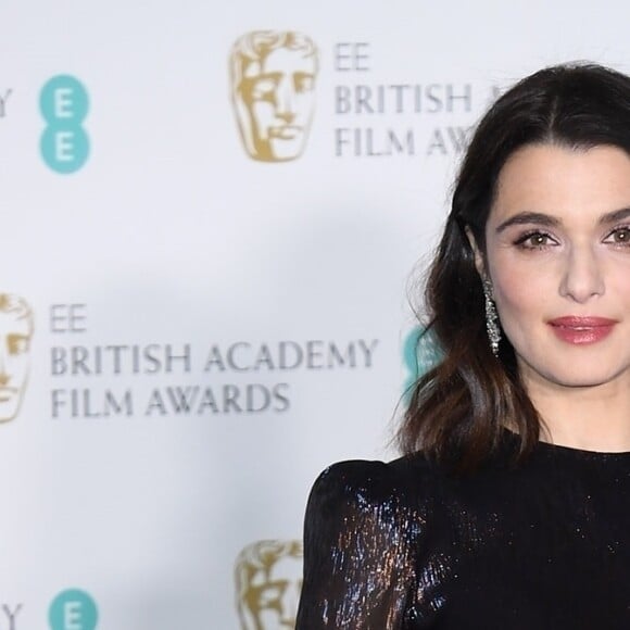 Rachel Weisz dans la press room de la 71e cérémonie des British Academy Film Awards (BAFTA) au Royal Abert Hall à Londres, le 18 février 2018.