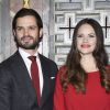 Le prince Carl Philip de Suède et la princesse Sofia - Concert "Christmas in Vasatan" à Stockholm en Suède le 21 décembre 2017.