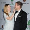 Drew Barrymore, enceinte et son mari Will Kopelman - Le 2eme Gala annuel de "BABY2BABY" au "Book Bindery" a Culver City, le 9 novembre 2013.