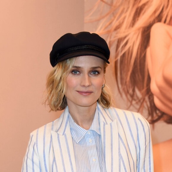 Diane Kruger présente la collection H&M "Selected by Diane Kruger" à Berlin. Le 25 avril 2018.