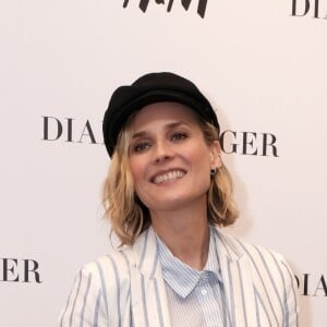 Diane Kruger présente la collection H&M "Selected by Diane Kruger" à Berlin. Le 25 avril 2018.