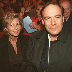 Claire Chazal et Xavier Couture en 2001.