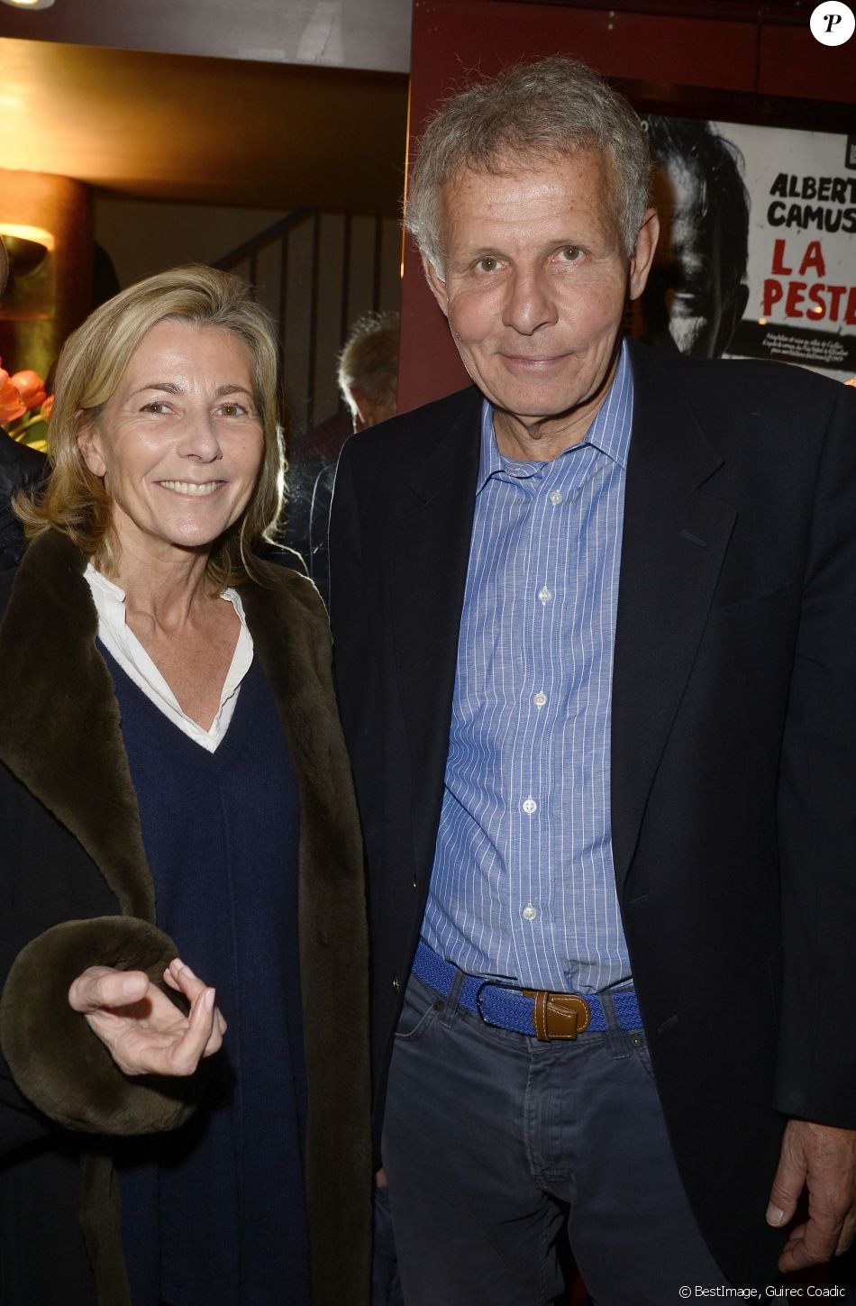 Patrick Poivre D Arvor Claire Chazal Mariage Claire Chazal et Patrick Poivre d'Arvor en 2016. - Purepeople