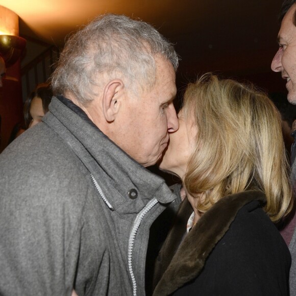 Patrick Poivre d'Arvor et Claire Chazal en 2016.