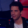 Mika lors du deuxième live de "The Voice 7" (TF1) samedi 28 avril 2018.
