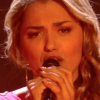 Yasmine Ammari lors du deuxième live de "The Voice 7" (TF1) samedi 28 avril 2018.