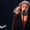 Maëlle lors du deuxième live de "The Voice 7" (TF1) samedi 28 avril 2018.