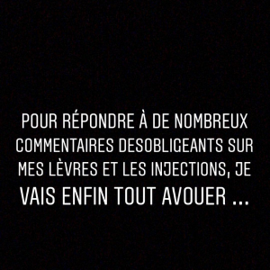 Caroline Receveur répond aux critiques sur son physique, Insta Story, 3 mai 2018