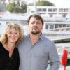 Thierry Godard et Cécile Bois - Photocall du téléfilm "Meurtre à Sarlat" lors de la 19ème édition du Festival de la Fiction TV de la Rochelle, France, le 16 septembre 2017. © Patrick Bernard/Bestimage