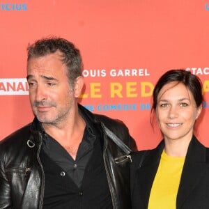 Jean Dujardin et Nathalie Péchalat - Avant-première du film "Le Redoutable" au cinéma du Panthéon à Paris, le 11 septembre 2017. © Coadic Guirec/Bestimage