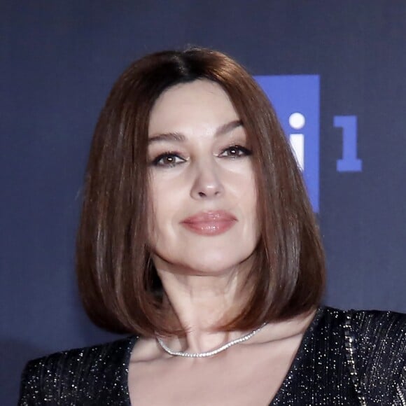 Monica Bellucci au photocall de la 62ème cérémonie des "David di Donatello Awards" à Rome, le 21 mars 2018.