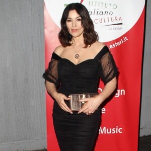 Monica Bellucci à la soirée Italian Institute of Culture Los Angeles Creativity awards au théâtre Harmony Gold à Hollywood, le 31 janvier 2018.