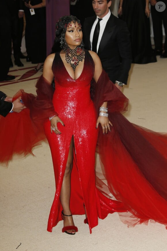 Nicki Minaj au Met Gala à New York, le 7 mai 2018.