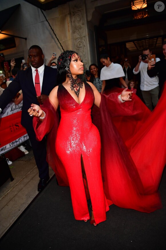 Nicki Minaj au Met Gala à New York, le 7 mai 2018.
