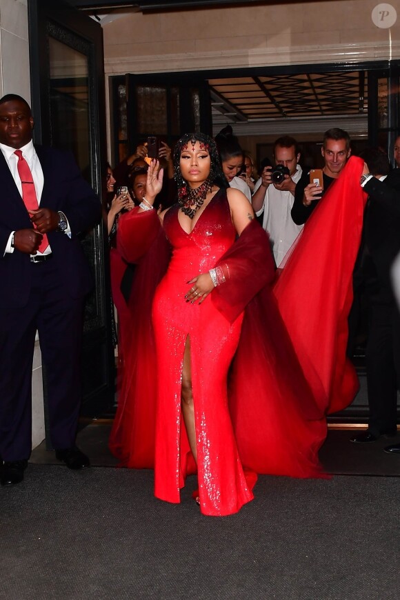 Nicki Minaj au Met Gala à New York, le 7 mai 2018.