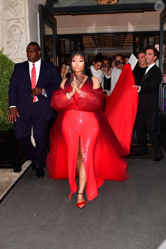 Nicki Minaj au Met Gala à New York, le 7 mai 2018.