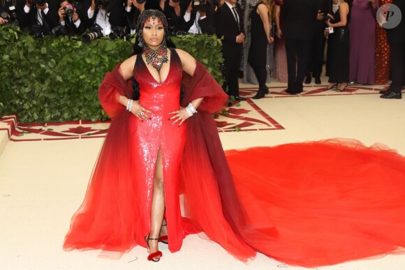 Nicki Minaj au Met Gala à New York, le 7 mai 2018.
