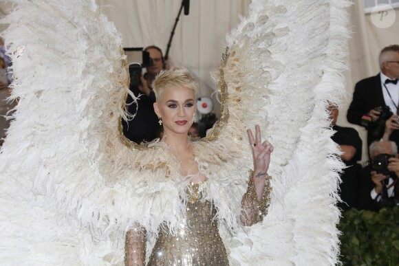 Katy Perry au Met Gala à New York, le 7 mai 2018. © Charles Guerin / Bestimage