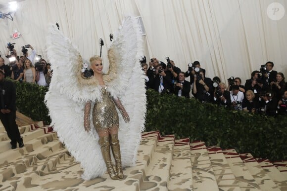 Katy Perry au Met Gala à New York, le 7 mai 2018. © Charles Guerin / Bestimage