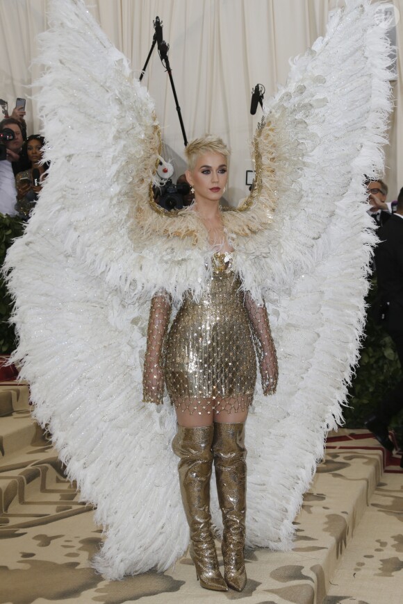 Katy Perry au Met Gala à New York, le 7 mai 2018. © Charles Guerin / Bestimage
