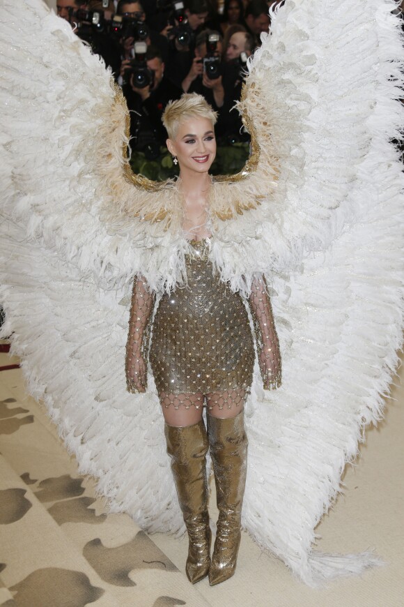 Katy Perry au Met Gala à New York, le 7 mai 2018. © Charles Guerin / Bestimage