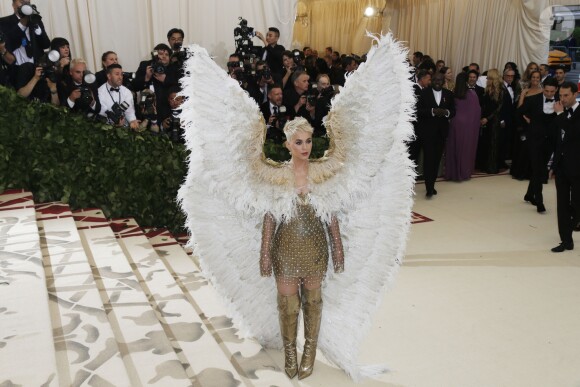 Katy Perry au Met Gala à New York, le 7 mai 2018. © Charles Guerin / Bestimage