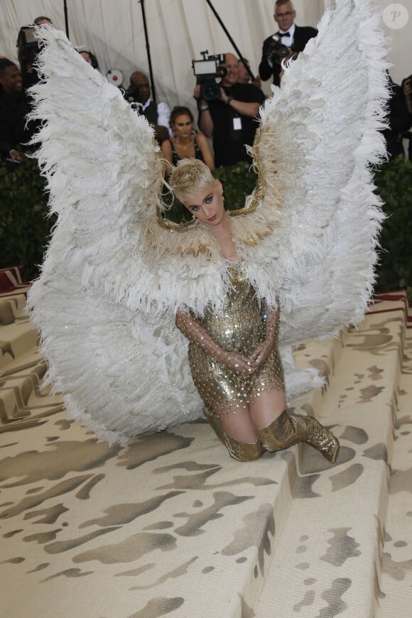 Katy Perry au Met Gala à New York, le 7 mai 2018. © Charles Guerin / Bestimage