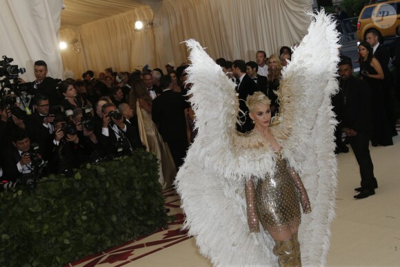 Katy Perry au Met Gala à New York, le 7 mai 2018. © Charles Guerin / Bestimage