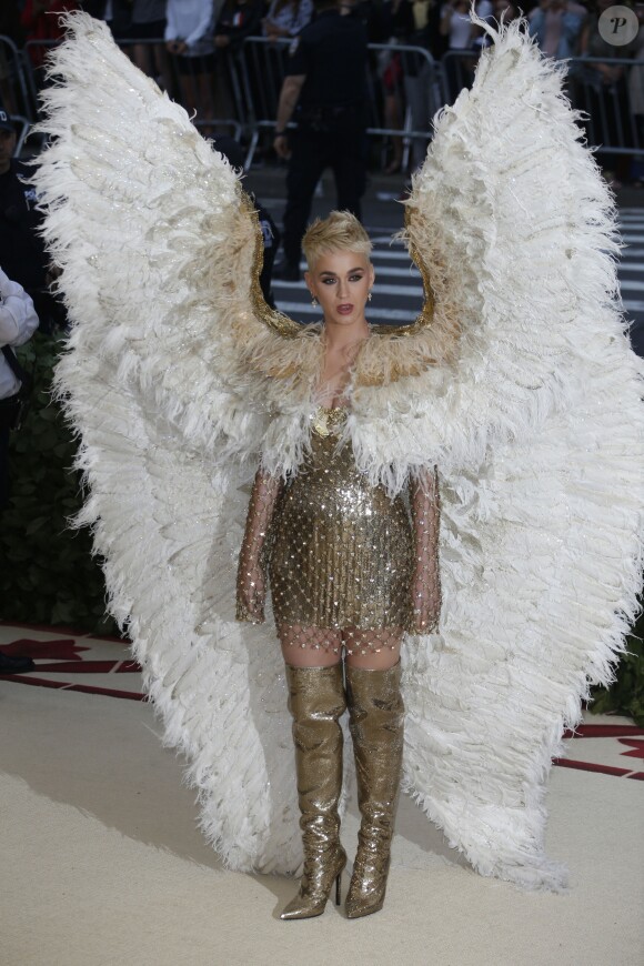 Katy Perry au Met Gala à New York, le 7 mai 2018. © Charles Guerin / Bestimage