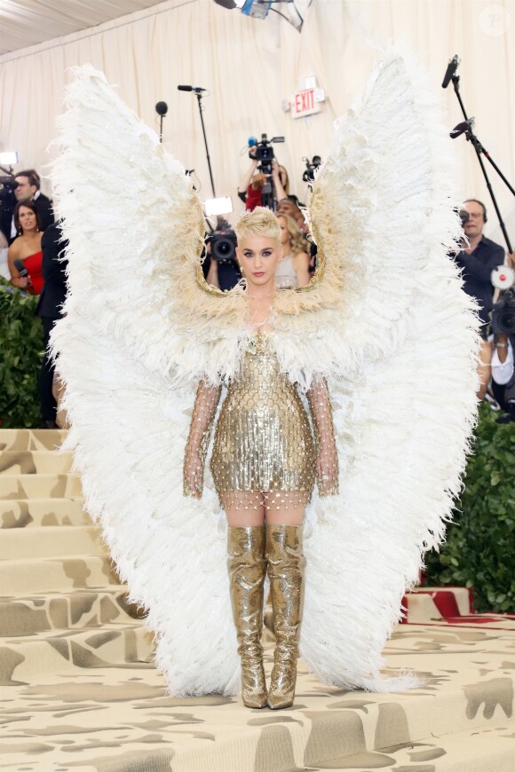 Katy Perry au Met Gala à New York, le 7 mai 2018.