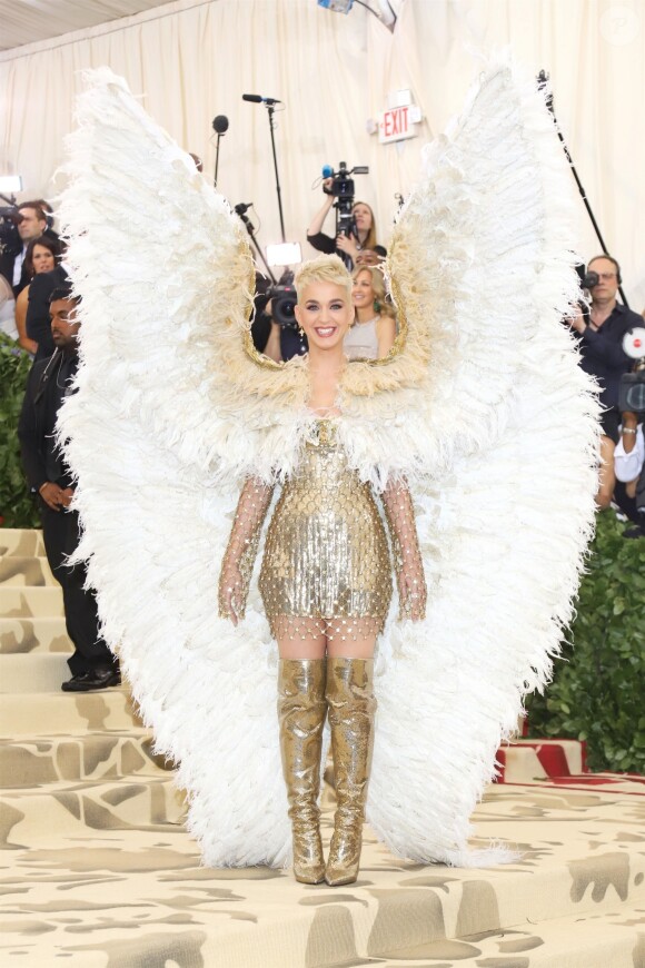 Katy Perry au Met Gala à New York, le 7 mai 2018.