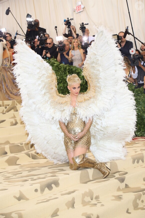 Katy Perry au Met Gala à New York, le 7 mai 2018.