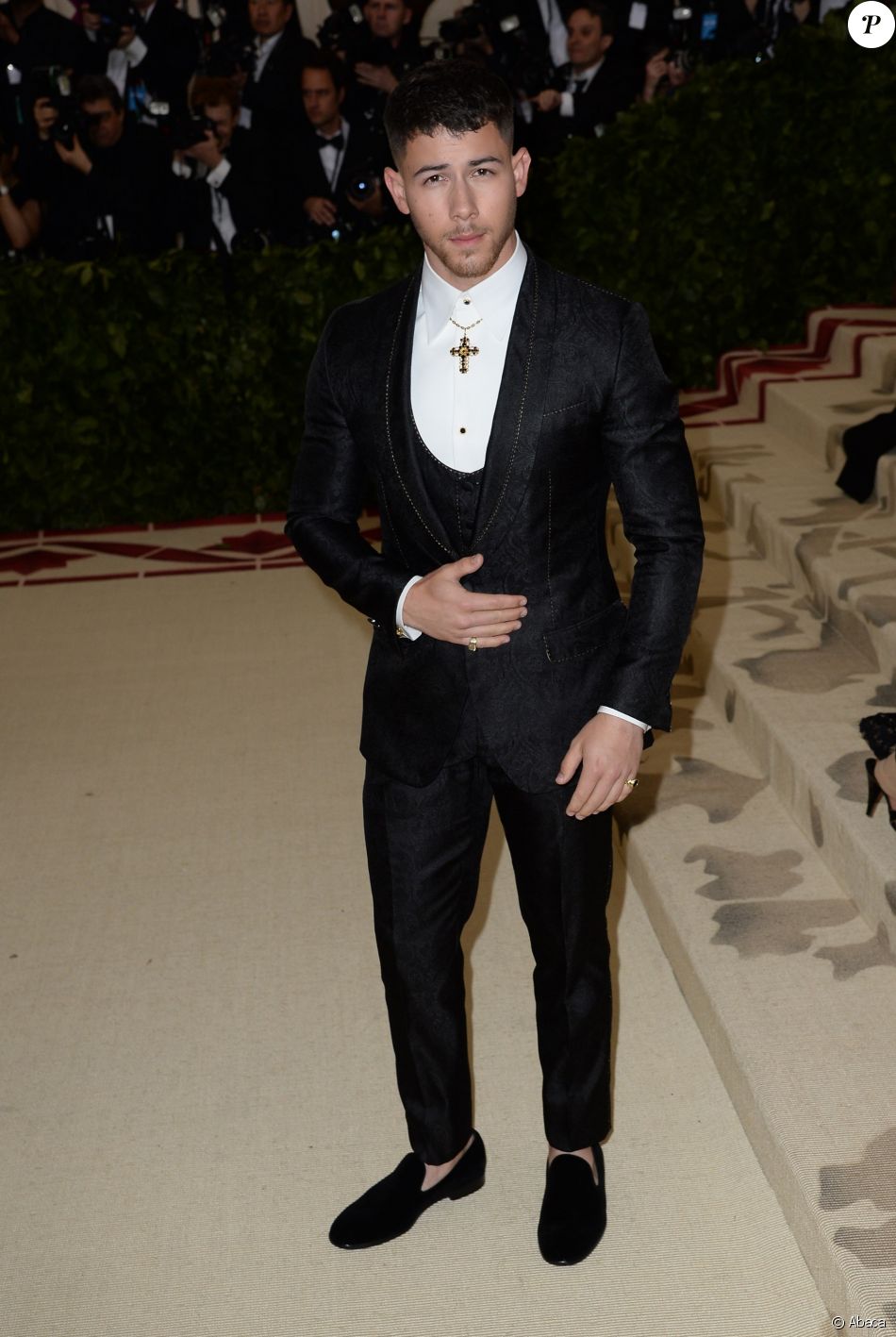 Nick Jonas at arrivals for Heavenly Bodies: Fashion and the Catholic ...