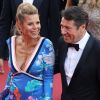 Christian Estrosi et sa femme Laura Tenoudji - Montée des marches du film "Everybody Knows" lors de la cérémonie d'ouverture du 71ème Festival International du Film de Cannes. Le 8 mai 2018 © Borde-Jacovides-Moreau/Bestimage