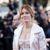Caroline Receveur (enceinte) - Montée des marches du film " Les Filles du Soleil " lors du 71ème Festival International du Film de Cannes. Le 12 mai 2018 © Borde-Jacovides-Moreau/Bestimage