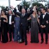 Mélanie Doutey (robe Lanvin), Philippe Katerine, Noée Abita (Robe Dior), Benoit Poelvoorde, Virginie Efira, Gilles Lellouche, Leïla Bekhti, Guillaume Canet - Montée des marches du film " Le Grand Bain " lors du 71ème Festival International du Film de Cannes. Le 13 mai 2018 © Borde-Jacovides-Moreau/Bestimage
