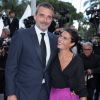 Alessandra Sublet et son mari Clément Miserez - Montée des marches du film « Le Grand Bain » lors du 71ème Festival International du Film de Cannes. Le 13 mai 2018 © Borde-Jacovides-Moreau/Bestimage